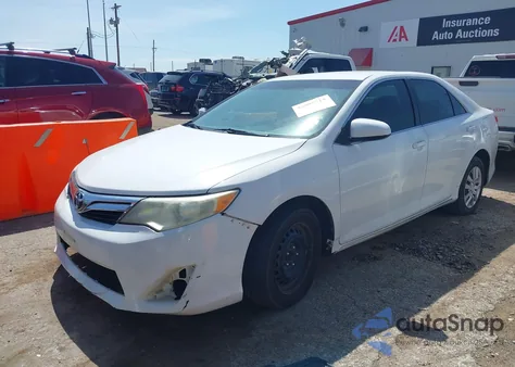 2012 Toyota Camry Le из США, поврежденный, VIN 4T1BF1FK3CU538495